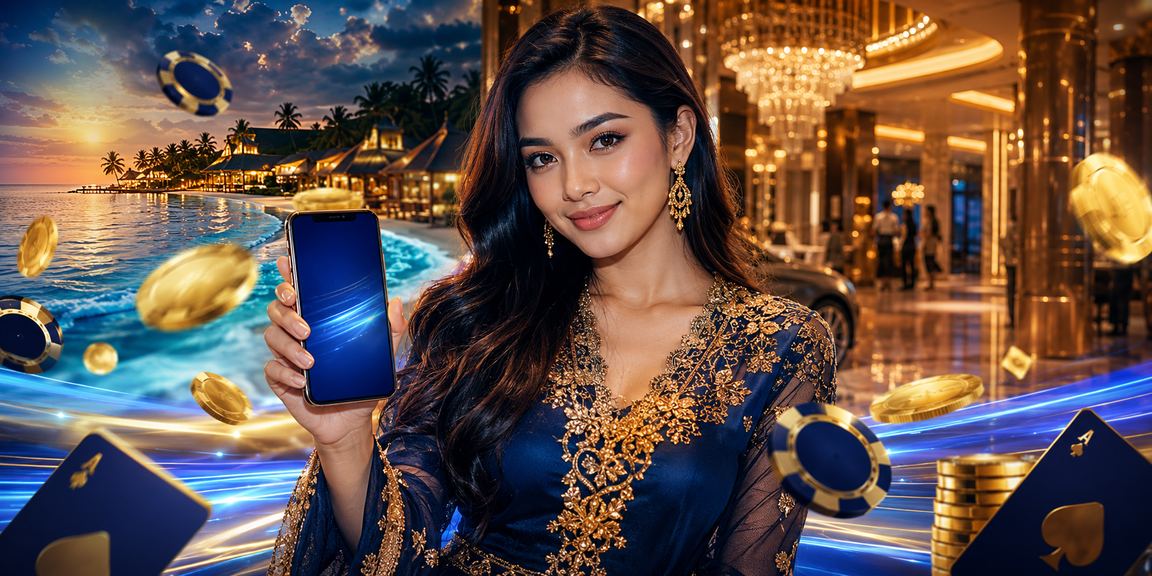 Permainan kad poker di Kota Bharu dengan suasana tempatan Malaysia